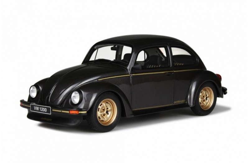 Otto Mobile 1/18 Volkswagen Golf Beetle 1200 Oettinger Charcoal